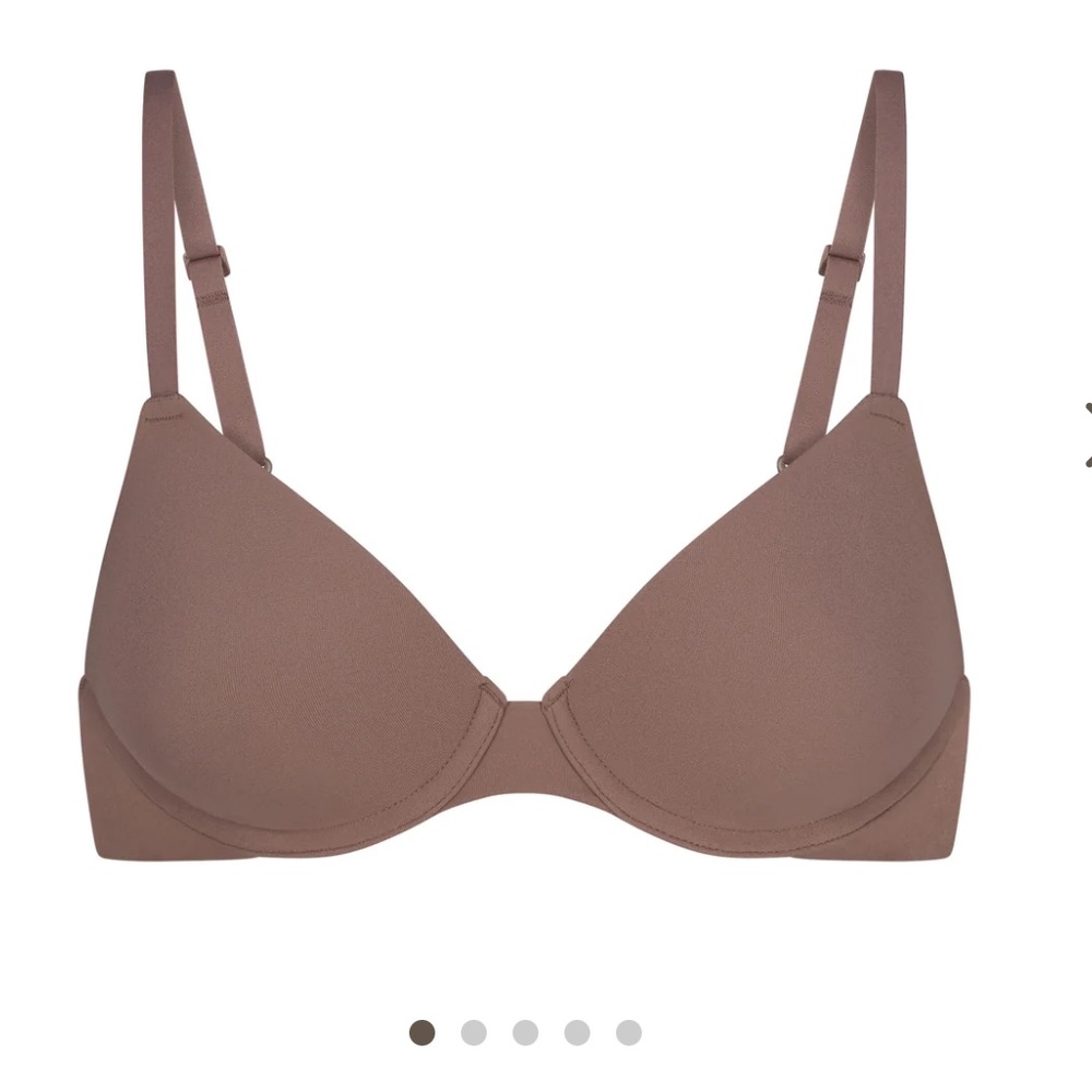 SKIMS FITS EVERYBODY T SHIRT BRA 32D UMBER